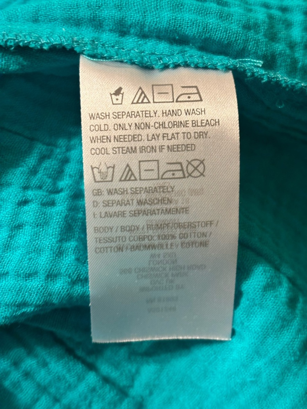 Swimsuit cover Kim Gravel Belle beach size medium - Picture 4 of 4